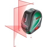 Bosch Laser a linee incrociate UniversalLevel 3, Attraversare la linea laser verde/Nero