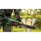 Bosch Motosega elettrica UniversalChain 35, con 2 catene, Sega a catena verde/Nero