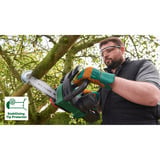 Bosch UniversalChain 18, Sega a catena verde/Nero, 20 cm, 4,5 m/s, 1,1 mm, 0,08 L, Batteria, 3,7 m/s²