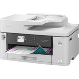 Brother MFC-J5345DW stampante multifunzione Ad inchiostro A3 4800 x 1200 DPI 28 ppm Wi-Fi grigio, Ad inchiostro, Stampa a colori, 4800 x 1200 DPI, A3, Stampa diretta, Nero, Bianco