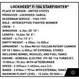 COBI Lockheed F-104 Starfighter, Giochi di costruzione 