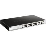 D-Link DGS-1250-28XMP Gestito L3 Gigabit Ethernet (10/100/1000) Supporto Power over Ethernet (PoE) Nero, Interruttore Gestito, L3, Gigabit Ethernet (10/100/1000), Full duplex, Supporto Power over Ethernet (PoE), Montaggio rack