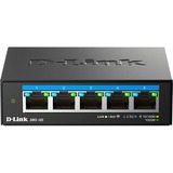 D-Link DMS-105 Non gestito L2 2.5G Ethernet (100/1000/2500) Nero, Interruttore Non gestito, L2, 2.5G Ethernet (100/1000/2500)