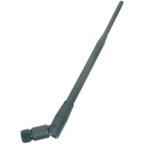 Digitus Antenna ad asta Wireless LAN Nero, 5 dBi, 2.4 - 2.4835 GHz, Antenna omnidirezionale, RP-SMA, Taiwan, 1,2 cm