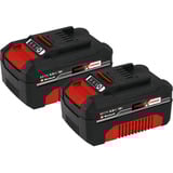 EINHELL Batteria Power-X-Change Twinpack 18V 4,0 Ah CB 1 rosso/Nero
