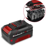 EINHELL Batteria Power-X-Change Twinpack 18V 4,0 Ah CB 1 rosso/Nero