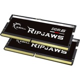 G.Skill Ripjaws F5-4800S3434A16GX2-RS memoria 32 GB 2 x 16 GB DDR5 4800 MHz Nero, 32 GB, 2 x 16 GB, DDR5, 4800 MHz, 262-pin SO-DIMM