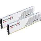 G.Skill Ripjaws F5-5200J3636D32GX2-RS5W memoria 64 GB 2 x 32 GB DDR5 bianco, 64 GB, 2 x 32 GB, DDR5, 288-pin DIMM, Bianco