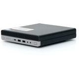 HP ProDesk 600 G4 DM ricondizionato, Mini-PC Nero/Argento