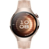 Huawei WATCH 5 (42 mm), cassa in acciaio inox 904L e cinturino beige. Compatibile con iOS e Android e chiamate E-sim, Smartwatch beige, cassa in acciaio inox 904L e cinturino beige. Compatibile con iOS e Android e chiamate E-sim, 3,51 cm (1.38"), AMOLED, Touch screen, GPS (satellitare), 51 g