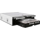 Icy Dock MB095SP-B parte del case del computer Universale Gabbia HDD, Inquadramento Nero, Universale, Gabbia HDD, Nero, 2.5,3.5", 145,8 mm, 163,4 mm