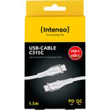 Intenso Cavo USB C315C bianco