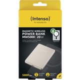 Intenso Powerbank wireless magnetica MW5000 Champagne champagne