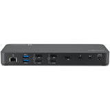 Kensington Docking station ibrida SD5920T EQ Thunderbolt 4 Quad 4K con tecnologia DisplayLink Cablato, Thunderbolt 4, 96 W, 3,5 mm, 10,100,1000,2500 Mbit/s, Nero