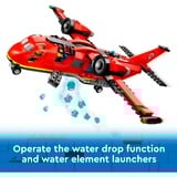 LEGO Aereo antincendio, Giochi di costruzione Set da costruzione, 6 anno/i, Plastica, 478 pz, 894 g