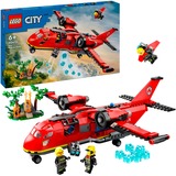 LEGO City Aereo antincendio, Giochi di costruzione Set da costruzione, 6 anno/i, Plastica, 478 pz, 894 g