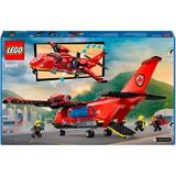 LEGO City Aereo antincendio, Giochi di costruzione Set da costruzione, 6 anno/i, Plastica, 478 pz, 894 g