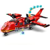 LEGO City Aereo antincendio, Giochi di costruzione Set da costruzione, 6 anno/i, Plastica, 478 pz, 894 g