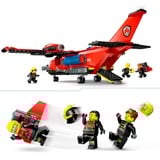 LEGO City Aereo antincendio, Giochi di costruzione Set da costruzione, 6 anno/i, Plastica, 478 pz, 894 g