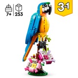 LEGO Creator Pappagallo esotico, Giochi di costruzione Set da costruzione, 7 anno/i, Plastica, 253 pz, 361 g