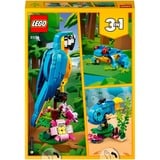 LEGO Creator Pappagallo esotico, Giochi di costruzione Set da costruzione, 7 anno/i, Plastica, 253 pz, 361 g