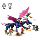 LEGO NINJAGO 71842 Rontu, il Drago Maestro, Drago Giocattolo Snodabile con 3 Minifigure, Spada e Accessori, Idea Regalo 7+, Giochi di costruzione il Drago Maestro, Drago Giocattolo Snodabile con 3 Minifigure, Spada e Accessori, Idea Regalo 7+, Set da costruzione, 7 anno/i, Plastica, 381 pz, 488 g
