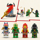 LEGO NINJAGO 71842 Rontu, il Drago Maestro, Drago Giocattolo Snodabile con 3 Minifigure, Spada e Accessori, Idea Regalo 7+, Giochi di costruzione il Drago Maestro, Drago Giocattolo Snodabile con 3 Minifigure, Spada e Accessori, Idea Regalo 7+, Set da costruzione, 7 anno/i, Plastica, 381 pz, 488 g