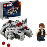 LEGO Star Wars Microfighter Millennium Falcon, Giochi di costruzione Set da costruzione, 6 anno/i, Plastica, 101 pz, 110 g