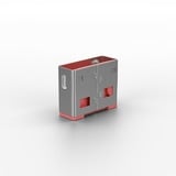 Lindy 40460 clip sicura Bloccaporte USB tipo A Rosa Acrilonitrile butadiene stirene (ABS) 10 pz, Protezione contro il furto rosso, Bloccaporte, USB tipo A, Rosa, Acrilonitrile butadiene stirene (ABS), 10 pz, Sacchetto di politene