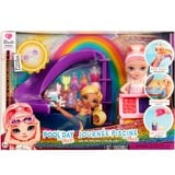 MGA Entertainment Rainbow High Little Pool Day with Blush Playset, Gioco figura Rainbow High Little Pool Day with Blush Playset, Bambola alla moda, Femmina, 4 anno/i, 140 mm, Multicolore
