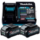 Makita Caricabatterie Nero/Blu