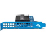 OWC OWCSACL1M scheda di interfaccia e adattatore Interno M.2 PCIe, M.2, Nero, Blu, Computer portatile, Attività, BSMI CE FCC RCM VCCI