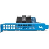 OWC OWCSACL1M scheda di interfaccia e adattatore Interno M.2, Controllore PCIe, M.2, Nero, Blu, Computer portatile, Attività, BSMI CE FCC RCM VCCI