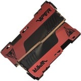 Patriot DIMM 64 GB DDR4-4000 (2x 32 GB) Kit doppio, Memoria Nero/Rosso