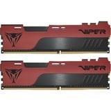 Patriot PVE2464G400C0K, Memoria Nero/Rosso