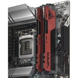 Patriot PVE2464G400C0K, Memoria Nero/Rosso