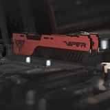 Patriot PVE2464G400C0K, Memoria Nero/Rosso