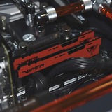 Patriot PVE2464G400C0K, Memoria Nero/Rosso