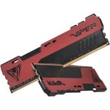Patriot PVE2464G400C0K, Memoria Nero/Rosso