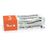 Peach 511057 plastificatrice Laminatrice a freddo/caldo 250 mm/min Bianco, Laminatore 33 cm, Laminatrice a freddo/caldo, 5 min, 250 mm/min, A3, Manuale