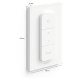 Philips Hue Hue Dimmer switch (ultimo modello) bianco, Philips Hue Dimmer switch (ultimo modello), Dimmer e interruttore, IEEE 802.15.4, IP20, Esterno, Pulsanti, Bianco