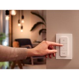 Philips Hue Hue Dimmer switch (ultimo modello) bianco, Philips Hue Dimmer switch (ultimo modello), Dimmer e interruttore, IEEE 802.15.4, IP20, Esterno, Pulsanti, Bianco