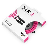 Rode Microphones XLR3M-P, Cavo fucsia