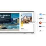 Samsung Flip WM75FX, Public Display bianco/grigio