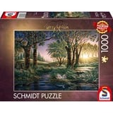 Schmidt Spiele Terry Redlin: Magia del mattino allo stagno, Puzzle 
