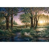 Schmidt Spiele Terry Redlin: Magia del mattino allo stagno, Puzzle 