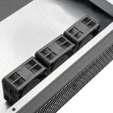 SilverStone RM100 1U-Rackmount, Chassis server rack 