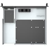 SilverStone RM100 1U-Rackmount, Chassis server rack 