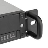 SilverStone RM100 1U-Rackmount, Chassis server rack 