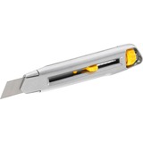 Stanley 1-10-018 Taglierino Grigio, Giallo Taglierino a lama retrattile, Coltello di tappeto antracite, 16,5 cm, 1,8 cm